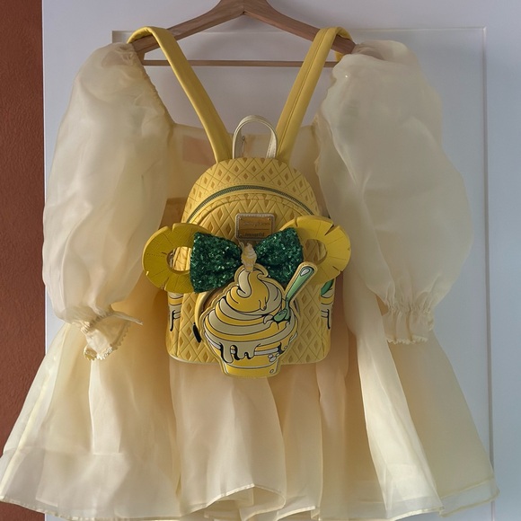 COMPLETE Dole Whip Disney Princess Selkie Loungefly Dress SET - Picture 15 of 16